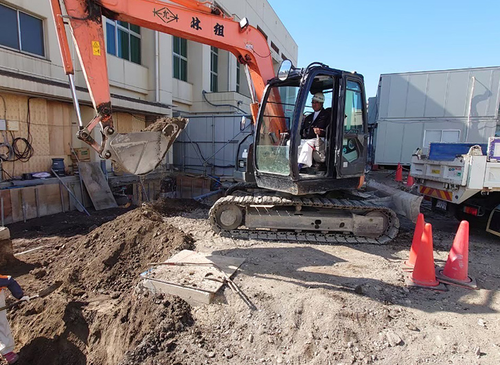 淀中学校第２期増築工事